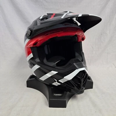 Bell Moto-9S Flex MX Helmet Black / White / Red Large *DISPLAY*  *WAS $620.00 - Imagem 1 de 4