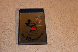 Vintage 1970s Mickey Mouse Note Pad Walt Disney World Memo Holder with paper - Picture 1 of 16