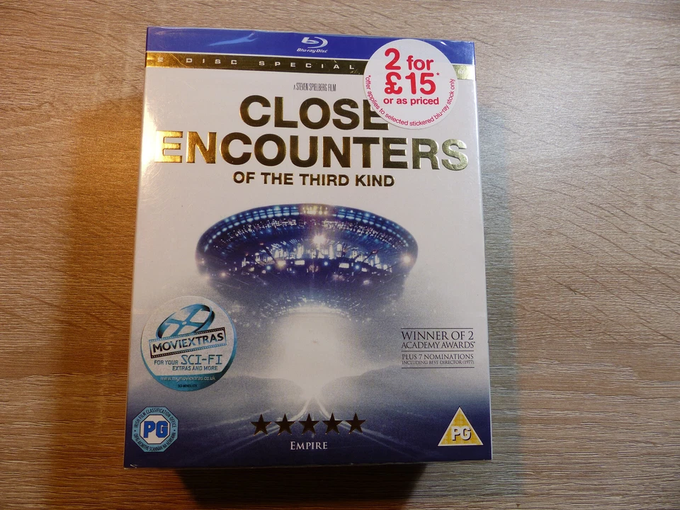 CLOSE ENCOUNTERS OF THE THIRD KIND BLU RAY 2 DISC SPECIAL EDITION SEALED - Image 1 of 1