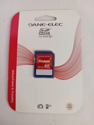 Dane-Elec 8GB SDHC Card - OEM - 2096V717 Digital media memory card  - Image 1 of 2