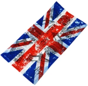 Union Jack UK Flag Biker Balaclava Neck Tube Warmer Snood Mask Bandana Scarf MOD - Picture 1 of 4