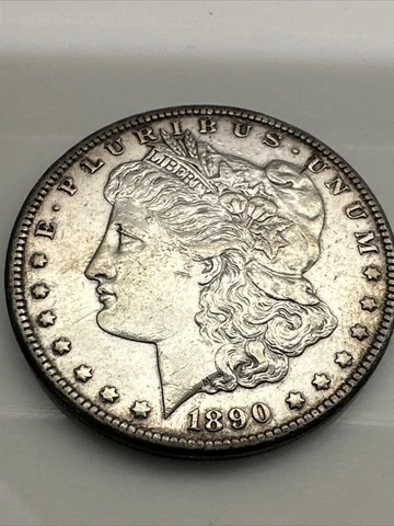1890-CC Morgan Silver Dollar - MS Strike With Amazing Toning - Just Wow!  Pics!! Cover