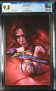 Red Sonja (2023) #1 Shannon Maer 1:100 Incentive Virgin Cover (ZG) - CGC 9.8 - Imagen 1 de 2