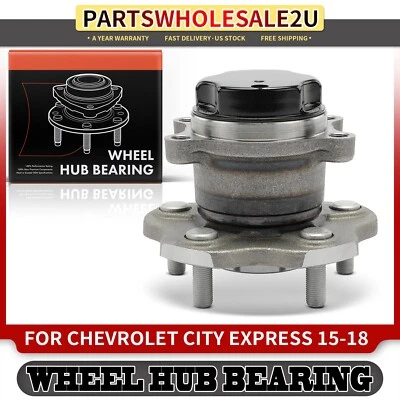 Conjunto de cojinete de cubo de rueda trasera izquierda/derecha para Chevrolet City Express 2015-2018 Foto 1 de 4