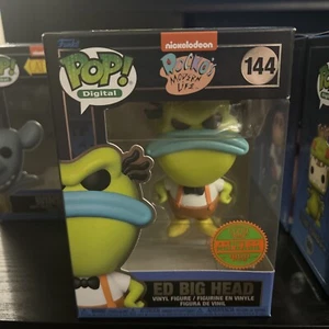 ¡FUNKO POP! DIGITAL #144 ED CABEZA GRANDE *LE 1800* N FT EXCLUSIVO NUEVO CON PROTECTOR - Imagen 1 de 6