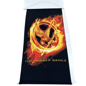 Wall Hung The World of the Hunger Games Poster Toweling Material 78x148cm c2016 - Picture 1 of 3