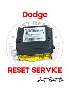 FITS DODGE RAM -SRS MODULE RESET CRASH CODE CLEAR RESET SERVICE - Bild 1 von 3