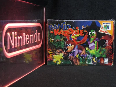 N64 Nintendo 64 Banjo Kazooie CIB Complete in Box with Papers Near-Mint+ RARE - Image 1 of 4