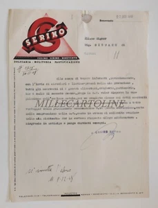 COSIMO SERINO BENEVENTO DOLCIARIA - Lettera su Carta Intestata 1948 - Picture 1 of 2