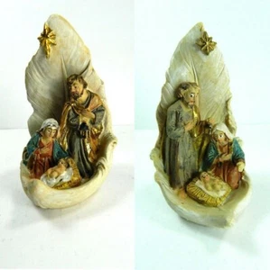 Presepe in Conchiglia - Sacra Famiglia - Lavoretti Natività Idea Regalo - Imagen 1 de 12