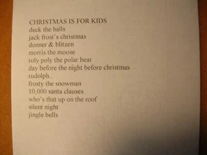 Choice CHRISTMAS CDs Kids Morris Roly Stocking Toy Shop Rudolph Party Frosty +++ - Bild 1 von 24