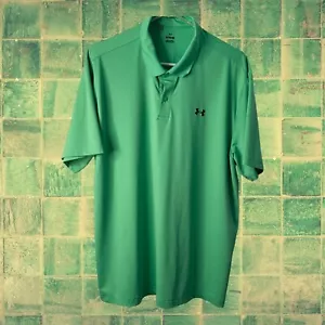 Under Armour grünes Kurzarm Polokragen Gr. XL - Bild 1 von 5