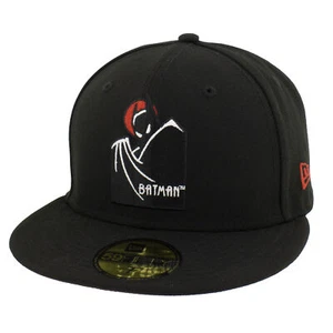 Batman the Animated Series Logo New Era 59Fifty Fitted Hat Black - Picture 1 of 50