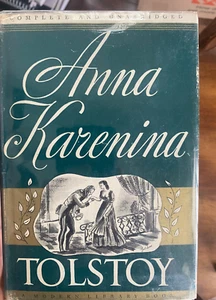 Anna Karenina by Count Leo Tolstoy 1950 Modern Library Edition Hardcover With DJ - Picture 1 of 1