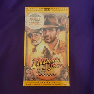 Indiana Jones and the Last Crusade (VHS, 1999) sealed - Picture 1 of 6