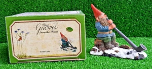 Rien Poortvliet Originale Gnomo Olandese "Louis Fuma la Pipa" Zambiasi 8222445 - Imagen 1 de 9