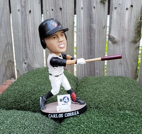 🔥 Quad Cities River Bandits Carlos Correa Bobblehead Houston Astros Champions Cover