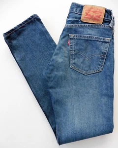 Pantalones de mezclilla Levi Strauss 19 para hombre 511 ajustados W28 L32 azul talla 28R - Imagen 1 de 9