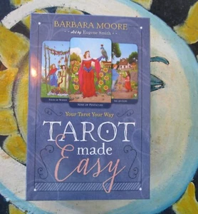 Your Tarot Made Easy  78 card Deck & Book Barbara Moore-Authentic  - Bild 1 von 4