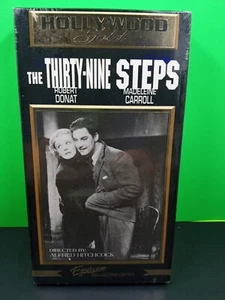 The Thirty Nine Steps Thirty-Nine VHS New Sealed NIP NIB Alfred Hitchcock - Picture 1 of 4
