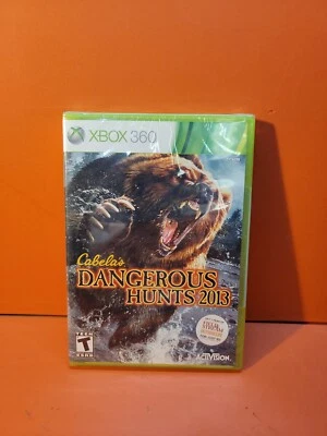 Cabela's Dangerous Hunts 2013 (Microsoft Xbox 360, 2012) Factory Sealed ~ NEW - Image 1 of 2