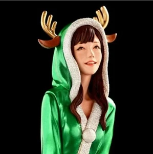 Resin Figure Kit 1/12 Caribou Girl Unpainted Garage Resin Kit - Picture 1 of 7