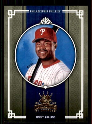Donruss Diamond Kings #175 2005 Jimmy Rollins Philadelphia Phillies Foto 1 de 2