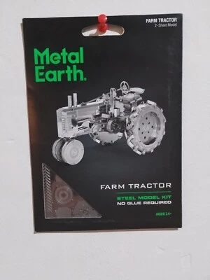 Metal Earth Steele Model Farm Tractor - Image 1 of 2