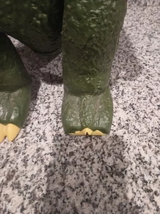 Vintage 1977 Toho Co. Shogun Godzilla 19" Spielzeug Zunge funktioniert & Handschießt lesen - Bild 1 von 9