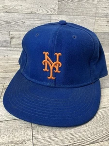 Vintage New Era New York Mets Hat Diamond Collection Pro Model 80s 90s Sz 7 1/8 - Picture 1 of 9