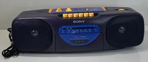 Vintage Sony CFS-E60 AM / FM Cassette Radio RADIO ONLY WORKS - Picture 1 of 13