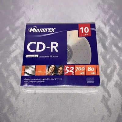 Memorex CD-R 20-Pack 700 MB, 80 MIN in Slim Jewel Cases - Image 1 of 4