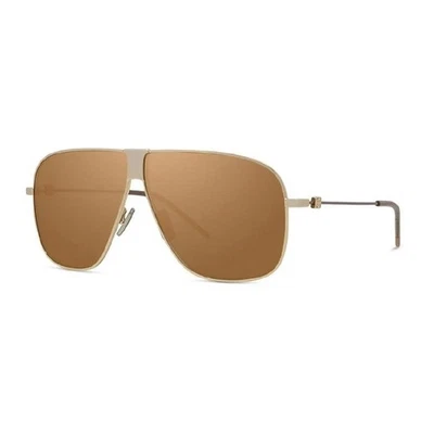 NEW GIVENCHY SUNGLASSES GOLD BROWN MEN EYEWEAR GIVENCHY GV40106U 30G - Image 1 of 3