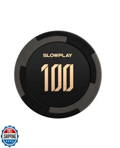 SLOWPLAY Godel Clay Poker Chips, 14 Grams Heavyweight Clay Composite, 40mm La - Picture 1 of 5