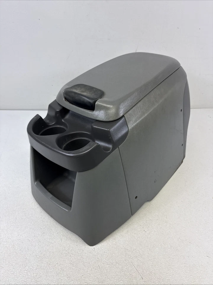 99-07 Ford F-250 Super Duty Excursion Center Console Gray Two Tone OEM - Image 1 of 4