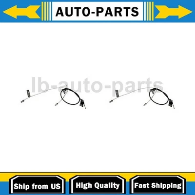 Cable de freno de estacionamiento trasero 2x Dorman para Nissan D21 1986-1994 Foto 1 de 4