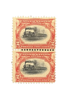 2 US STAMPS #295 MINT NH OG 1901 PLEASE SEE IMAGES! READ DESCRIPTION! - Image 1 of 4