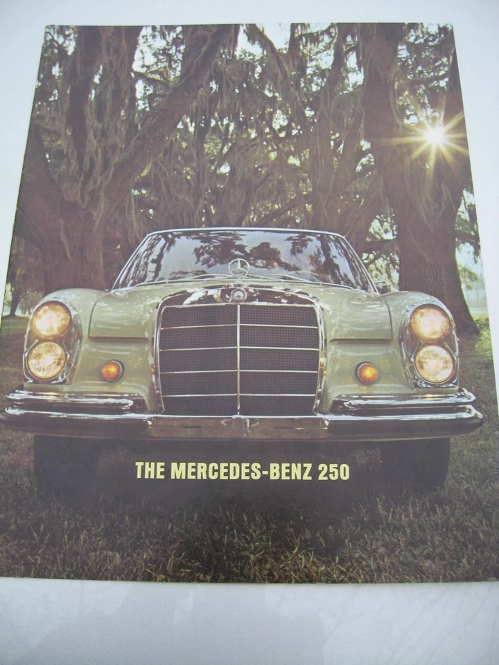 Mercedes-Benz 250 SE W 111 / 250 SE Cabriolet 1965-67 Original-Prospekt USA - Изображение 1 из 4