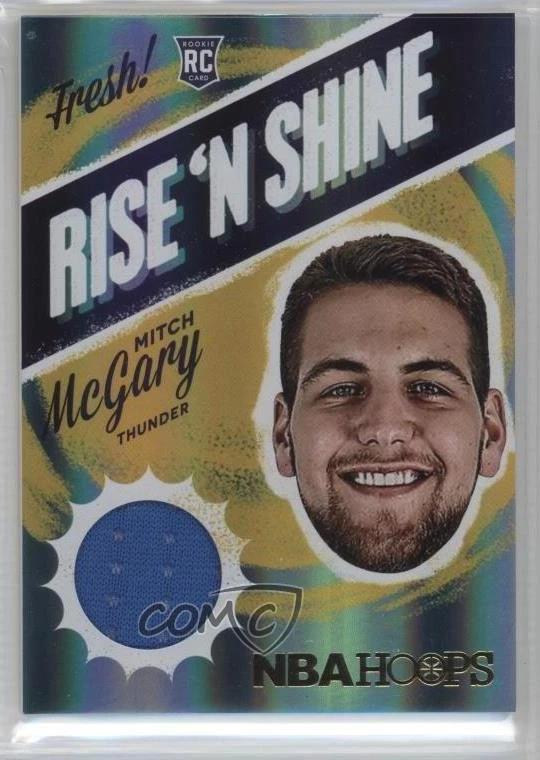 2014-15 NBA Hoops Rise 'N Shine Memorabilia Mitch McGary #18 Rookie RC - Image 1 of 2