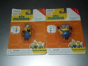 Despicable Me: Minions - Minion Bob & Stuart Figura de Acción Borrador Lote de 2. Nuevo en caja - Imagen 1 de 8