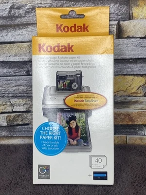 Kodak Imagelink PH-40 Color Cartridge & Photo Paper Refill Kit NOS NIB Sealed - Image 1 of 4