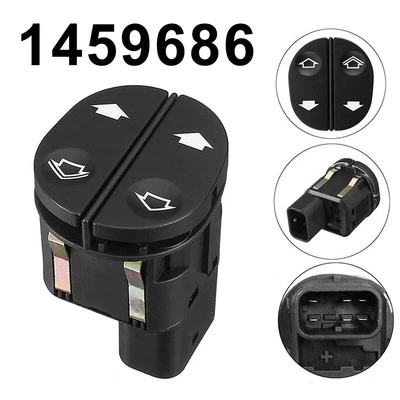 Schalter Fensterheber vorne elektrisch für Ford Fiesta Fusion Transit 2002 2014 - Image 1 of 4