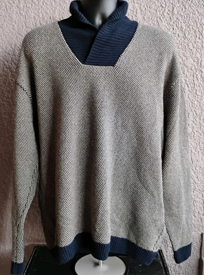 Lacoste Designed in France Men's Wool & Cashmere Blend Pullover Sweater, Size 9 - Image 1 of 4