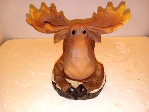 vintage figural moose pipe holder stand neat design - Picture 1 of 5