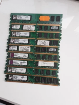 Ram 2Gb 240pin KVR800D2N5/2G DDR2, 800MHz, PC2-6400, CL5, unb, non-ECC, 1.8V - Immagine 1 di 4