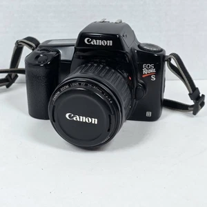 Vintage Canon EOS Rebel II 35mm Film Camera w/35-80mm Zoom Lens - Picture 1 of 19