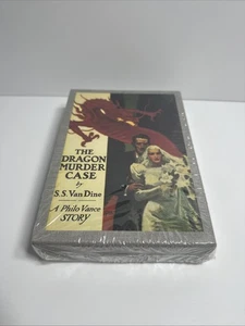 The Dragon Murder Case by S.S. Van Dine First Edition Facsimile SEALED - Picture 1 of 7