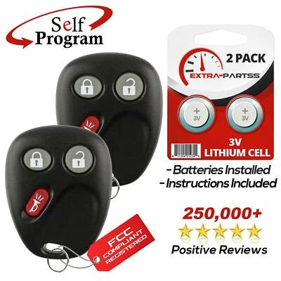 2 For 15008008 MYT3X6898B Buick Rainier Keyless Entry Remote Fob Car Key - Image 1 of 4