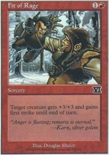 Fit of Rage X4 (6th Edition) MTG (NM) *CCGHouse* Magic