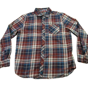 Marmot Shirt Mens Large Long Sleeve Button Up Pocket Plaid Outdoors - Picture 1 of 12